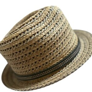 Havana Nines Tan and Black Men's Fedora Hat 🆕